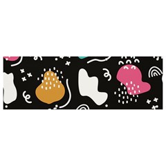 Art Pattern Design Background Print Banner And Sign 9  X 3  by Vaneshop
