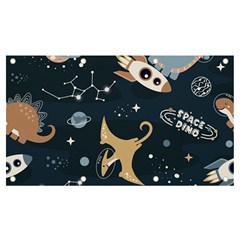 Space Theme Art Pattern Design Wallpaper Banner And Sign 7  X 4  by Vaneshop