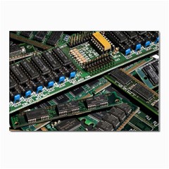 Computer Ram Tech - Postcard 4 x 6  (pkg Of 10) by Amaryn4rt