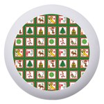 Christmas-paper-christmas-pattern Dento Box with Mirror Front