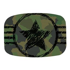 Military-camouflage-design Mini Square Pill Box by Amaryn4rt