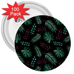 Animals Galaxy Space 3  Buttons (100 Pack)  by Amaryn4rt