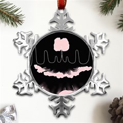 Garage Indie Arctic Monkeys Psychedelic Punk Rock Metal Small Snowflake Ornament by Sarkoni
