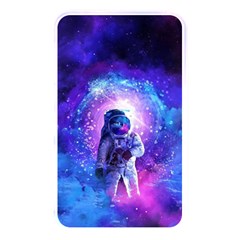 The Cosmonaut Galaxy Art Space Astronaut Memory Card Reader (rectangular) by Pakjumat