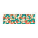 Multicolored Honeycomb Colorful Abstract Geometry Sticker Bumper (100 pack) Front