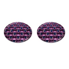 Artistic Eye Psychedelic Cufflinks (oval) by Modalart