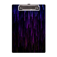Stars Are Falling Electric Abstract A5 Acrylic Clipboard by Modalart
