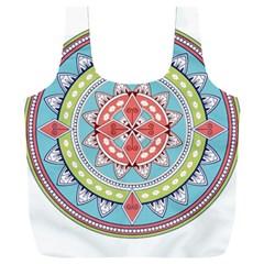 Drawing Mandala Art Full Print Recycle Bag (xxl) by Amaryn4rt