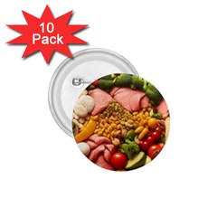 Fruit Snack Diet Bio Food Healthy 1 75  Buttons (10 Pack) by Sarkoni