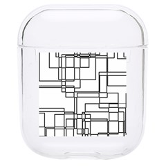 Structure Pattern Network Hard Pc Airpods 1/2 Case by Amaryn4rt