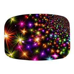 Star Colorful Christmas Abstract Mini Square Pill Box by Dutashop