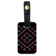 Pattern Abstract Design Art Luggage Tag (one Side) by Ravend