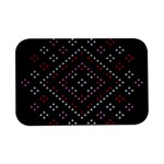 Pattern Abstract Design Art Open Lid Metal Box (Silver)   Front