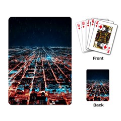 Aerial Shot Of Buildings Playing Cards Single Design (rectangle) by Modalart