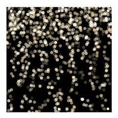 Christmas Bokeh Lights Background Banner And Sign 4  X 4  by Amaryn4rt