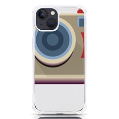 Photo Camera Machine Colorful Art Iphone 13 Tpu Uv Print Case by Ndabl3x