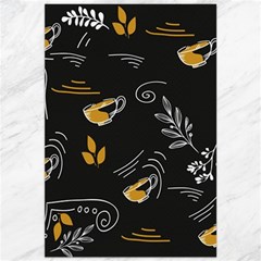 Leaves Coffee Digital Paper Cup Canvas 20  X 30  by Grandong
