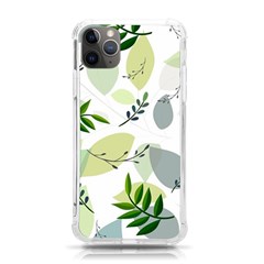 Leaves Foliage Pattern Abstract Iphone 11 Pro Max 6 5 Inch Tpu Uv Print Case by Grandong