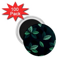 Leaves Foliage Plants Pattern 1 75  Magnets (100 Pack)  by Grandong