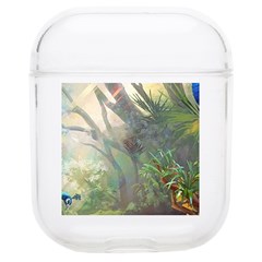 Peafowl Peacock Bird Birds Painting Art Wildlife Soft Tpu Airpods 1/2 Case by Sarkoni