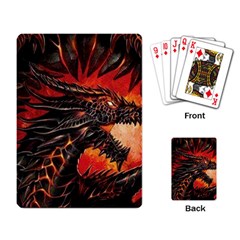 Dragon Playing Cards Single Design (rectangle) by Ndabl3x