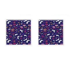 Pattern Burton Galmour Cufflinks (square) by Ndabl3x