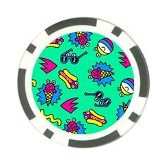 Pattern Adweek Summer Poker Chip Card Guard (10 Pack) by Ndabl3x