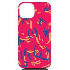 Pattern Booty Faces Iphone 14 Black Uv Print Case by Ndabl3x