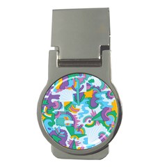 Pattern Hotdog Trap Money Clips (round)  by Ndabl3x