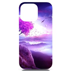 Fantasy World Iphone 14 Pro Max Black Uv Print Case by Ndabl3x