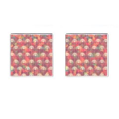 Colorful Background Abstract Cufflinks (square) by Sarkoni