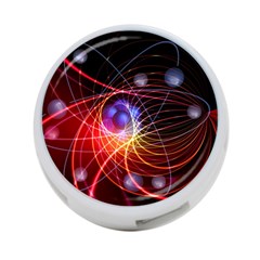 Physics Quantum Physics Particles 4-port Usb Hub (two Sides) by Sarkoni