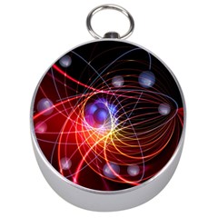 Physics Quantum Physics Particles Silver Compasses by Sarkoni