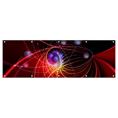 Physics Quantum Physics Particles Banner And Sign 12  X 4  by Sarkoni