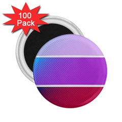 Pattern Banner Set Dot Abstract 2 25  Magnets (100 Pack)  by Apen