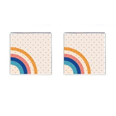 Retro Abstract Geometric Cufflinks (square) by Modalart