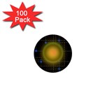 Technology System 1  Mini Buttons (100 pack)  Front
