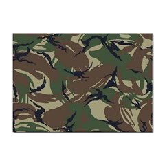 Camouflage Pattern Fabric Sticker A4 (100 Pack) by Bedest