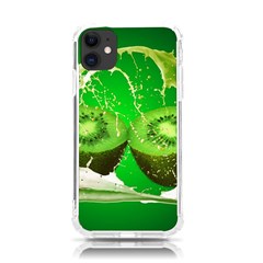 Kiwi Fruit Vitamins Healthy Cut Iphone 11 Tpu Uv Print Case by Amaryn4rt