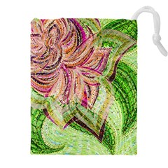 Colorful Design Acrylic Canvas Drawstring Pouch (4xl) by Amaryn4rt