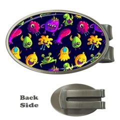Space Patterns Money Clips (oval)  by Bedest