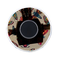 Tattoos Colorful Seamless Pattern On-the-go Memory Card Reader by Bedest