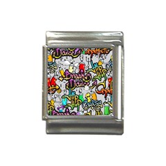 Hip Hop Background Italian Charm (13mm) by Bedest