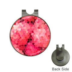 Mosaic Structure Pattern Background Hat Clips With Golf Markers by Hannah976