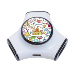 Baby Equipment Child Sketch Hand 3-port Usb Hub by Hannah976