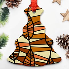 Autumn Leaf Mosaic Seamless Ornament (christmas Tree)  by Hannah976