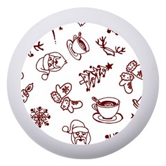 Red And White Christmas Breakfast  Dento Box With Mirror by ConteMonfrey