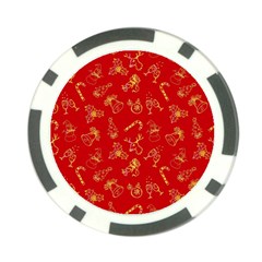 Holy Night - Christmas Symbols  Poker Chip Card Guard (10 Pack) by ConteMonfrey