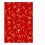 Holy Night - Christmas Symbols  Large Garden Flag (Two Sides) Back