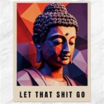 Let That Shit Go Buddha Low Poly (6) Canvas 18  x 24  17.8 x23.08  Canvas - 1